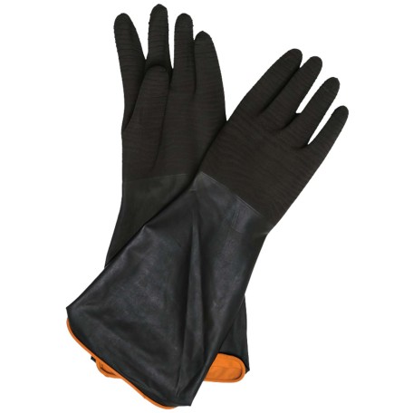 2015-Elbow Length Industrial Rubber Gloves