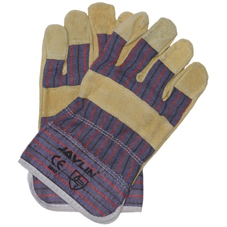 2017-Superior Quality Pig Skin Candy Stripe Gloves