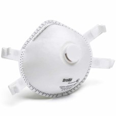 DROMEX VALVED DISPOSABLE MOULDED FFP3 MASK 1231 VALVED DROMEX VALVED DISPOSABLE MOULDED FFP3 MASK 1231 VALVED