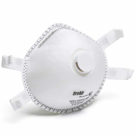 DROMEX VALVED DISPOSABLE MOULDED FFP3 MASK 1231 VALVED DROMEX VALVED DISPOSABLE MOULDED FFP3 MASK 1231 VALVED