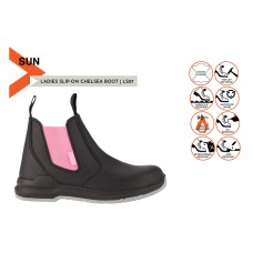 PROFIT LADIES SLIP-ON SUN CHELSEA BOOT LS07 PROFIT LADIES SLIP-ON SUN CHELSEA BOOT LS07