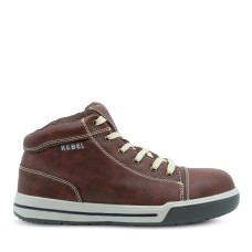 REBEL HI TOP BOOT BROWN RE420BR