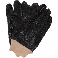 2037-PVC Black Chip Fully Granulated Gloves 2037-PVC Black Chip Fully Granulated Gloves