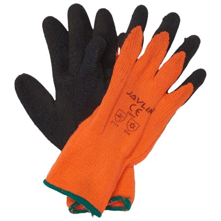 2040-Black Latex Coated Thermal Gloves