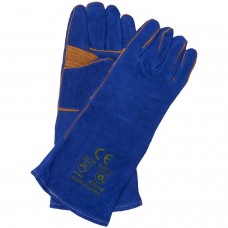 2043-Superior Quality Blue Lined Welding Gloves 20cm Cuff 2043-Superior Quality Blue Lined Welding Gloves 20cm Cuff
