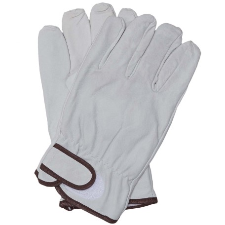2060-Full Grain Soft Leather VIP Gloves With Drawstrap