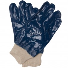 2066-Blue Nitrile Fully Coated Knit Wrist Gloves 2066-Blue Nitrile Fully Coated Knit Wrist Gloves
