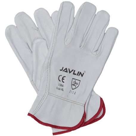 2086-White Goatskin VIP Gloves