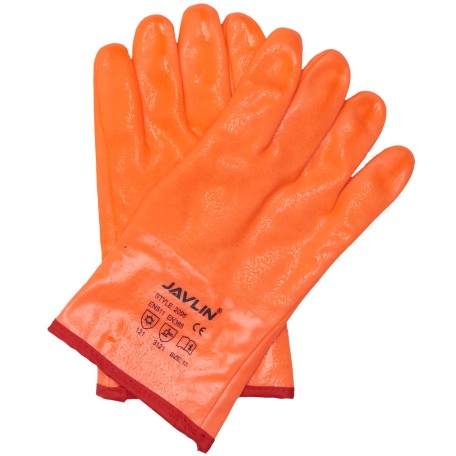 2095-PVC Fluorescent Orange Foam Insulated Freezer Gauntlet 30cm 2095-PVC Fluorescent Orange Foam Insulated Freezer Gauntlet 30cm