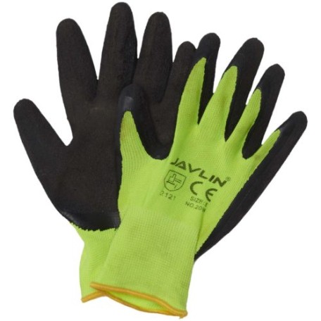 2099-Hi-Vis Micro Latex Coated Flexi Gloves