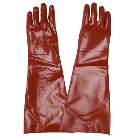 2102-PVC Shoulder Length One Piece Medium Weight Gloves 60cm 2102-PVC Shoulder Length One Piece Medium Weight Gloves 60cm