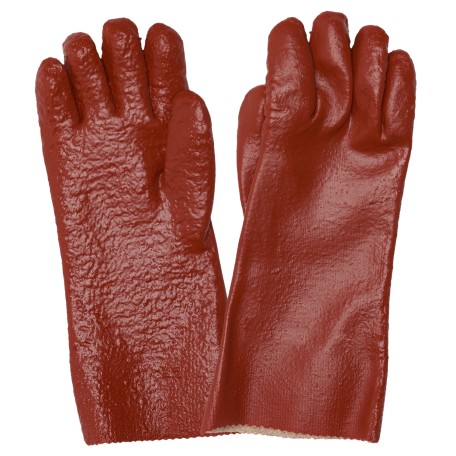 2105-PVC Elbow Length Extra Heavyweight Gloves 35cm