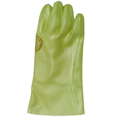 2109-PVC Medium Weight Hi-Vis Green Reinforced Safety Cuff 2109-PVC Medium Weight Hi-Vis Green Reinforced Safety Cuff