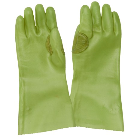 2110-PVC Elbow Length Medium Weight Hi-Vis Reinforced Gloves 2110-PVC Elbow Length Medium Weight Hi-Vis Reinforced Gloves