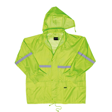 5001-Hi-Vis Polyester PVC Rain Suit 5001-Hi-Vis Polyester PVC Rain Suit