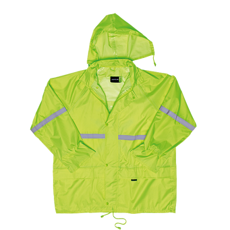 5001-Hi-Vis Polyester PVC Rain Suit 5001-Hi-Vis Polyester PVC Rain Suit