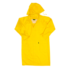 5002-Polyester PVC Calf Length Rain Coat 5002-Polyester PVC Calf Length Rain Coat