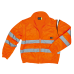 5275-Hi-Vis Fleece Lined Bomber Jacket 5275-Hi-Vis Fleece Lined Bomber Jacket