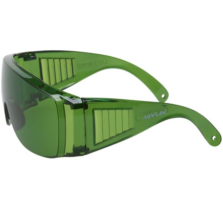 6001GREEN-Wrap Around Anti Scratch Spectacles Green Lens 6001GREEN-Wrap Around Anti Scratch Spectacles Green Lens