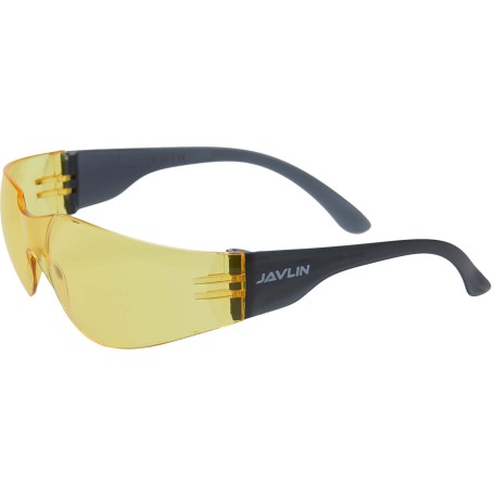 6154AMBER- Sporty Scratch Resistant Spectacles Amber Lens 6154AMBER- Sporty Scratch Resistant Spectacles Amber Lens