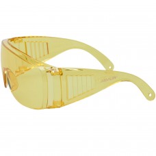 6155AMBER-Wrap Around Anti Scratch Spectacles Amber Lens 6155AMBER-Wrap Around Anti Scratch Spectacles Amber Lens
