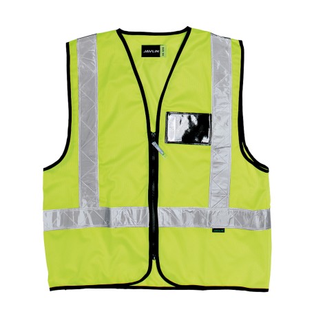 9309-Hi-Vis Reflective Waistcoat With PVC Tape