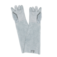 GL36L-Superior Quality Chrome Leather Gloves 40cm Cuff GL36L-Superior Quality Chrome Leather Gloves 40cm Cuff
