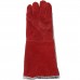 L1000-Superior Quality Red Leather Heat Gloves-Aluminised Back L1000-Superior Quality Red Leather Heat Gloves-Aluminised Back
