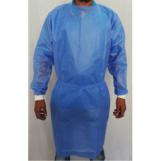 DISPOSABLE GOWN WITH CUFF 
